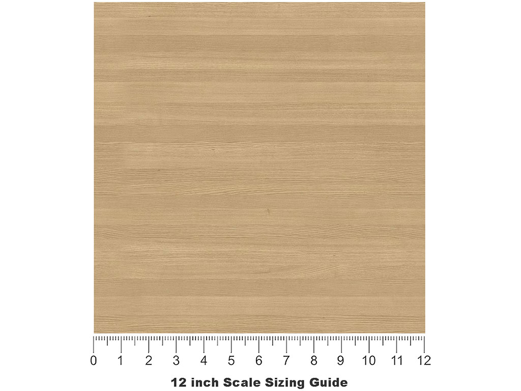 Natural  Wood Plank Vinyl Film Pattern Size 12 inch Scale