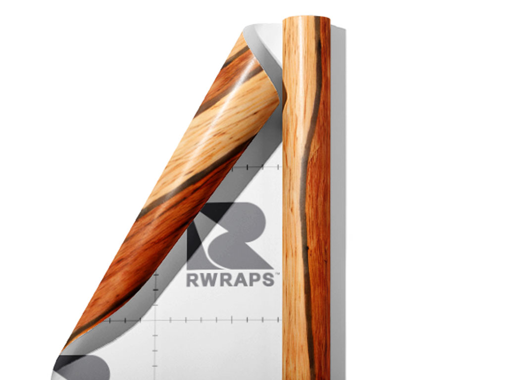 Brandy  Wood Plank Wrap Film Sheets