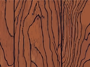 English Chestnut Wood Plank Vinyl Wrap Pattern