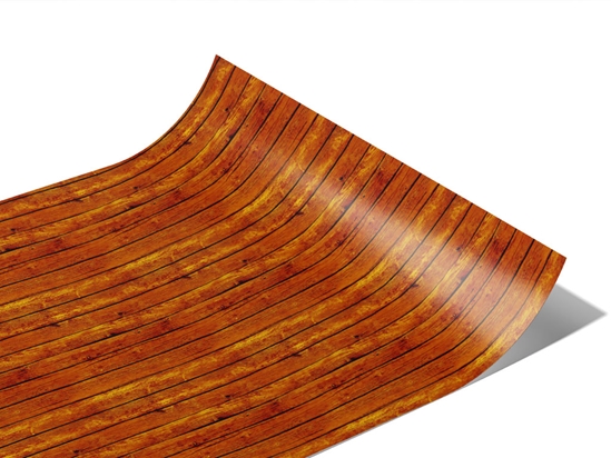 Carrot  Wood Plank Vinyl Wraps