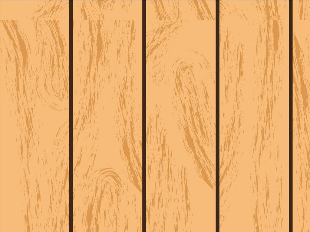 Rwraps™ Orange Wood Plank Print Vinyl Wrap Film - Pastel