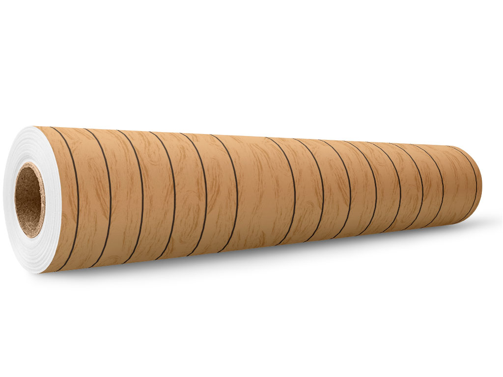 Pastel  Wood Plank Wrap Film Wholesale Roll