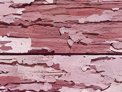 Rwraps™ Pink Wood Plank Print Vinyl Wrap Film - Distressed Rose