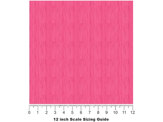 Flamingo  Wood Plank Vinyl Film Pattern Size 12 inch Scale