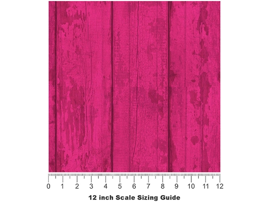 Hot  Wood Plank Vinyl Film Pattern Size 12 inch Scale