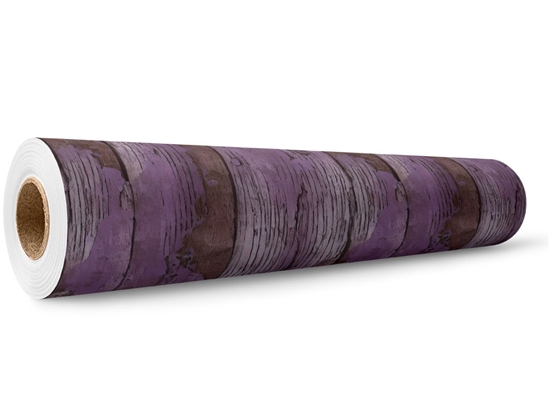 Distressed Periwinkle Wood Plank Wrap Film Wholesale Roll