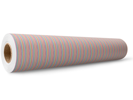 Soft Pastel Wood Plank Wrap Film Wholesale Roll