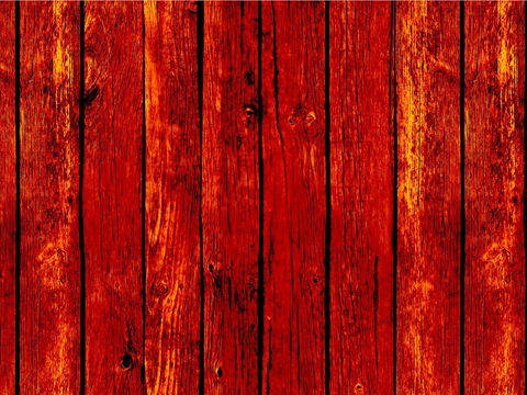 Rwraps™ Red Wood Plank Print Vinyl Wrap Film - Cinnabar