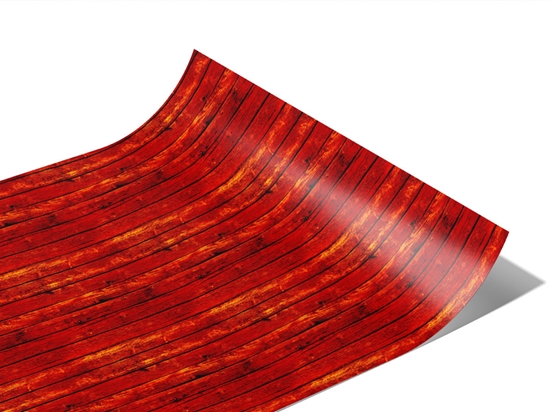 Cinnabar  Wood Plank Vinyl Wraps