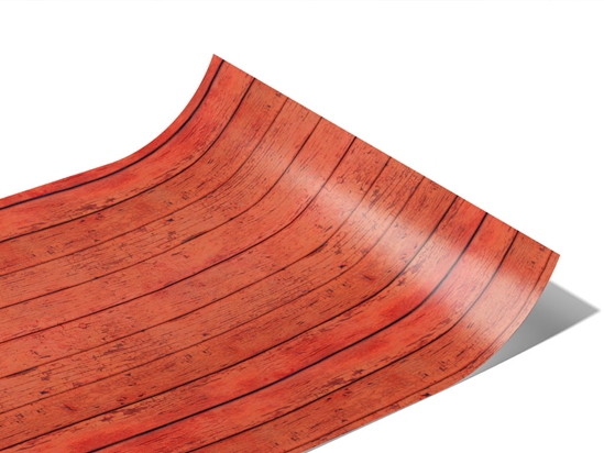 Redwood  Wood Plank Vinyl Wraps