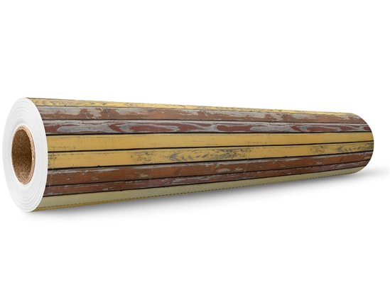 Distressed Gradient Wood Plank Wrap Film Wholesale Roll