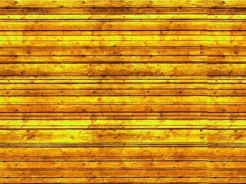 Rwraps™ Yellow Wood Plank Print Vinyl Wrap Film - Gold