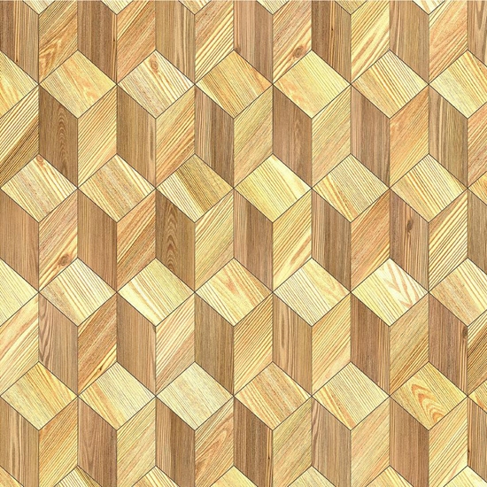 Honey Maple Wooden Parquet Vinyl Wrap Pattern