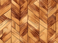 Cedar Trapezoids Wooden Parquet Vinyl Wrap Pattern