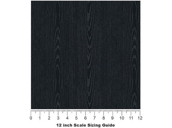 Blackwood Woodgrain Vinyl Film Pattern Size 12 inch Scale