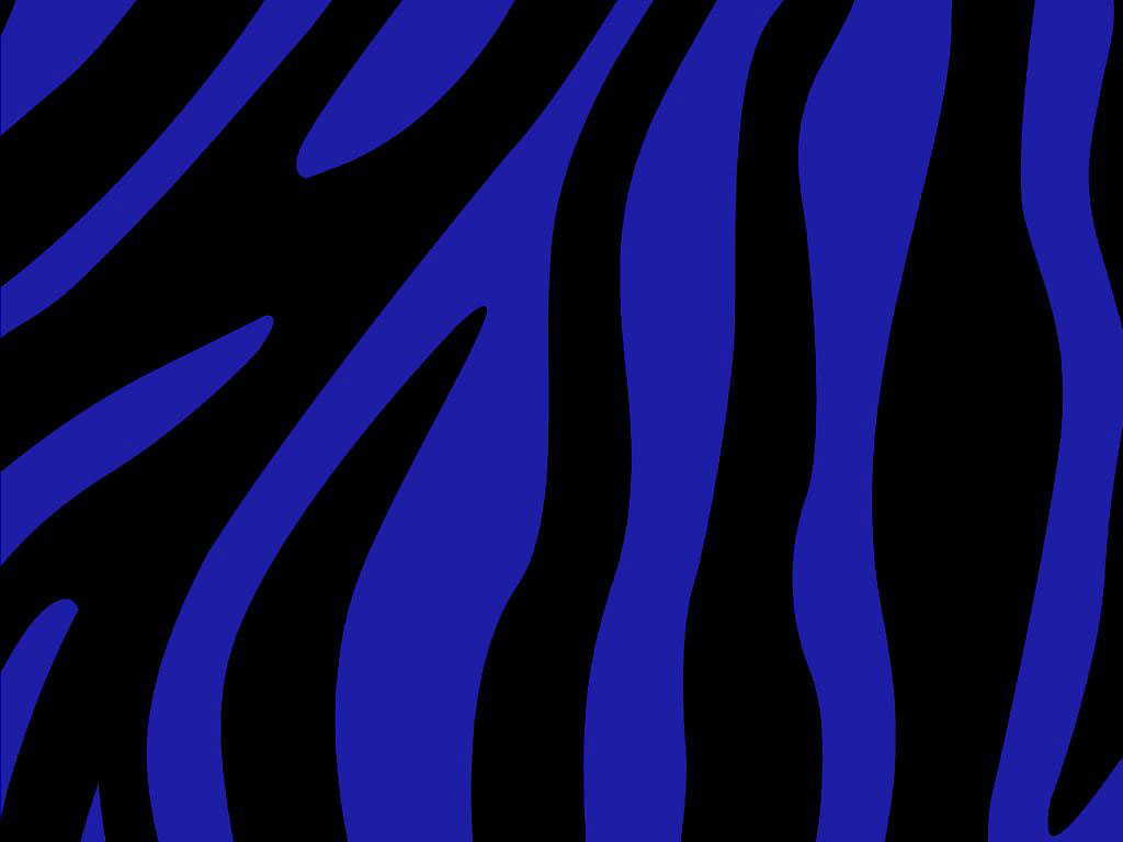 Rwraps™ Zebra Print Vinyl Wrap Film - Blue