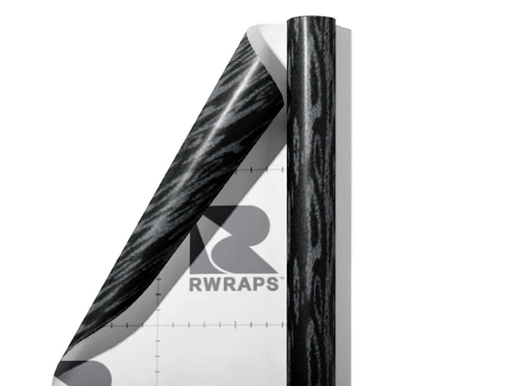 Midnight Zebra Wrap Film Sheets