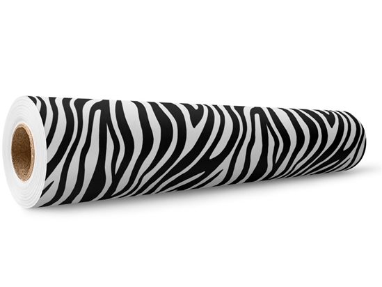 White Zebra Wrap Film Wholesale Roll