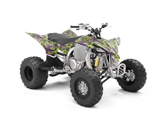 Man-Eating Hipster Zombie ATV Wrapping Vinyl