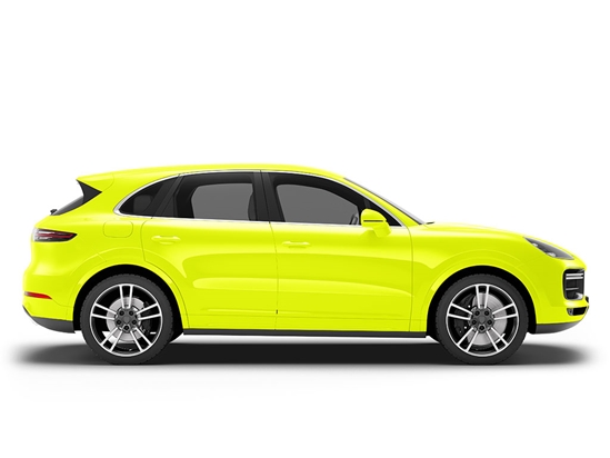 3M 1080 Satin Neon Fluorescent Yellow Do-It-Yourself SUV Wraps