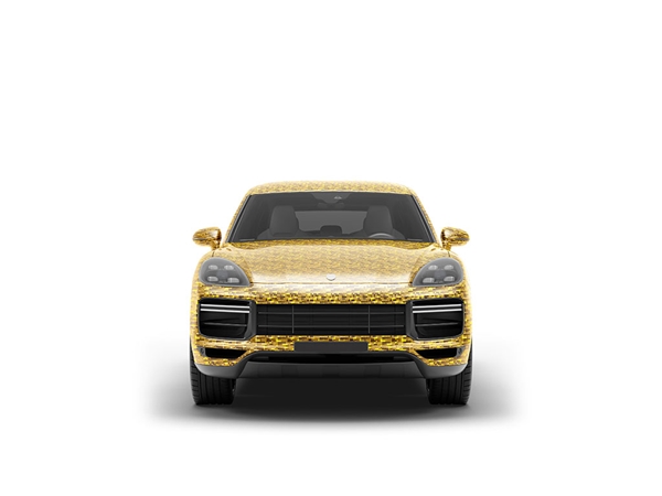 Rwraps 3D Carbon Fiber Gold (Digital) DIY SUV Wraps