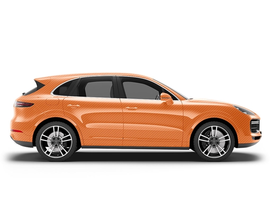 Rwraps 3D Carbon Fiber Orange Do-It-Yourself SUV Wraps
