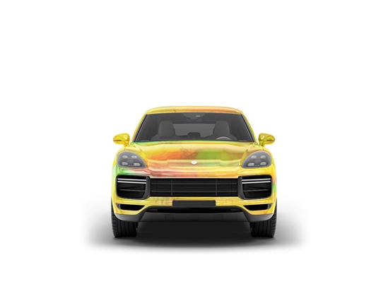Rwraps Holographic Chrome Gold Neochrome DIY SUV Wraps