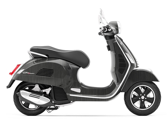 Rwraps Brushed Aluminum Black Do-It-Yourself Scooter Wraps