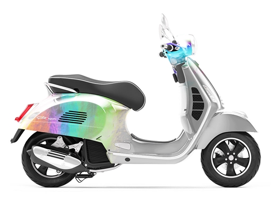 Rwraps Holographic Chrome Silver Neochrome Do-It-Yourself Scooter Wraps