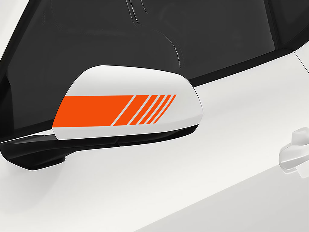 3M™ Fading Stripe Side-View Mirror Decal - Bright Orange