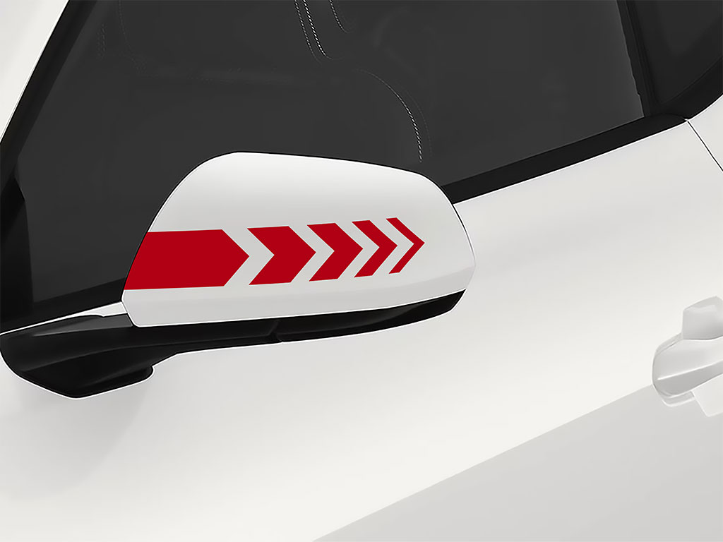 3M™ Arrow Side-View Mirror Decal - Dark Red