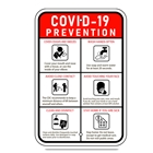 COVID-19 Prevention Health Guide Signage