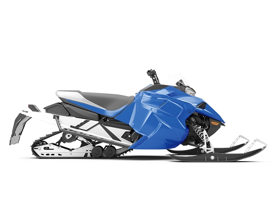 Rwraps 5D Carbon Fiber Epoxy Blue Do-It-Yourself Snowmobile Wraps