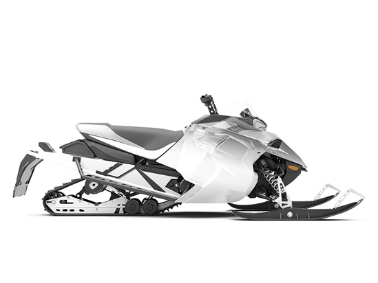 Rwraps Chrome Silver Do-It-Yourself Snowmobile Wraps