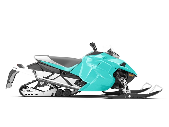 Rwraps Gloss Metallic Lake Blue Do-It-Yourself Snowmobile Wraps