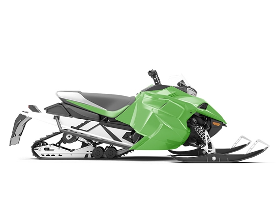 Rwraps Matte Green Do-It-Yourself Snowmobile Wraps