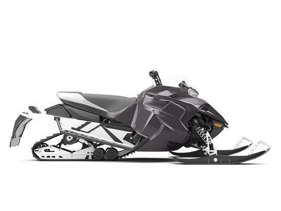 Rwraps Satin Metallic Black Do-It-Yourself Snowmobile Wraps