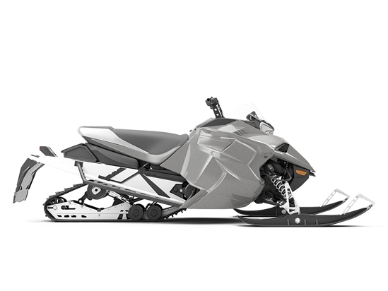 Rwraps Satin Metallic Gray Do-It-Yourself Snowmobile Wraps