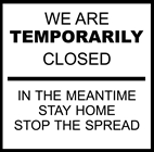 Temporarily Closed - Stay Home File Download 