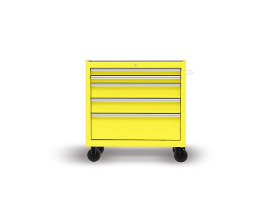 3M 2080 Gloss Lucid Yellow DIY Tool Cabinet Wraps