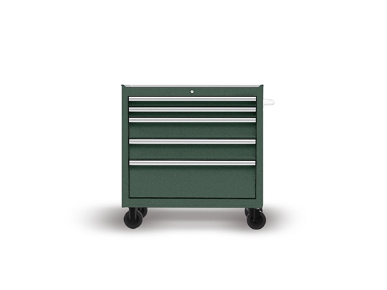 3M 2080 Matte Pine Green Metallic DIY Tool Cabinet Wraps