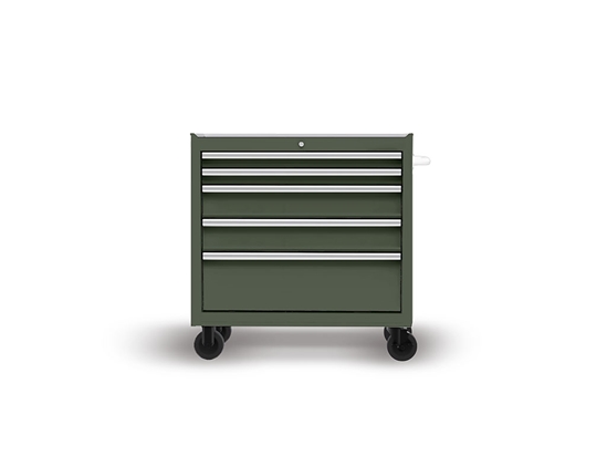 3M 2080 Matte Military Green DIY Tool Cabinet Wraps