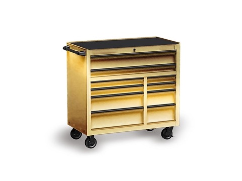 Avery Dennison™ SF 100 Gold Chrome Tool Cabinet Wraps