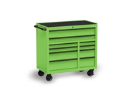 Rwraps 4D Carbon Fiber Green Tool Cabinet Wrap