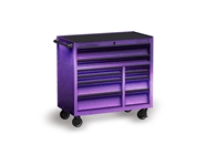 Rwraps Chrome Purple Tool Cabinet Wrap