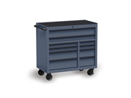 Rwraps Gloss Gray (Cement) Tool Cabinet Wrap