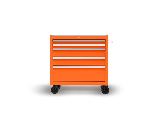 Rwraps Gloss Orange (Fire) DIY Tool Cabinet Wraps