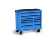 Rwraps Gloss Metallic Bright Blue Tool Cabinet Wrap