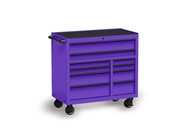 Rwraps Gloss Metallic Dark Purple Tool Cabinet Wrap