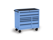 Rwraps Gloss Metallic Sky Blue Tool Cabinet Wrap